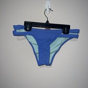 Ribbed Light blue swim bikini bottom xhilaration Small